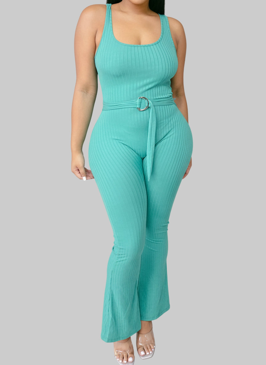 Fitted Romper W/ Belt