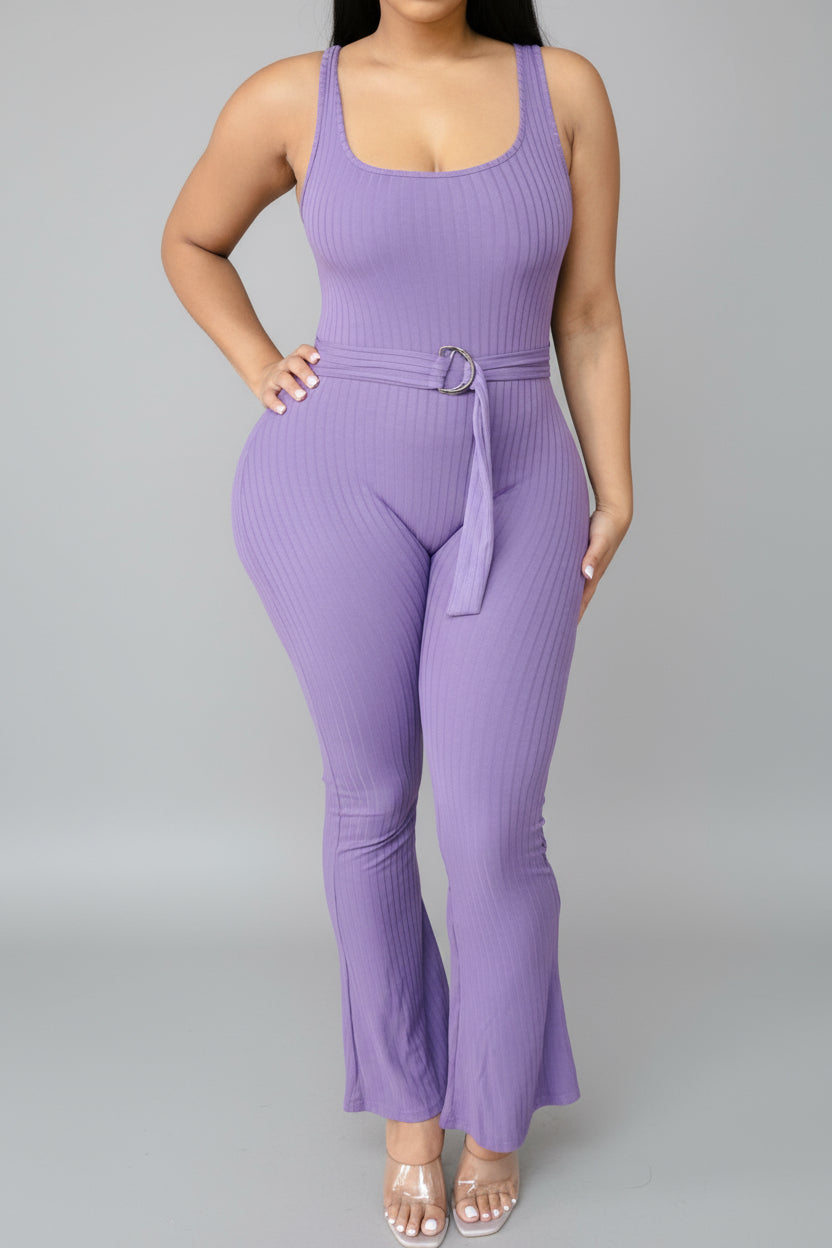 Fitted Romper W/ Belt